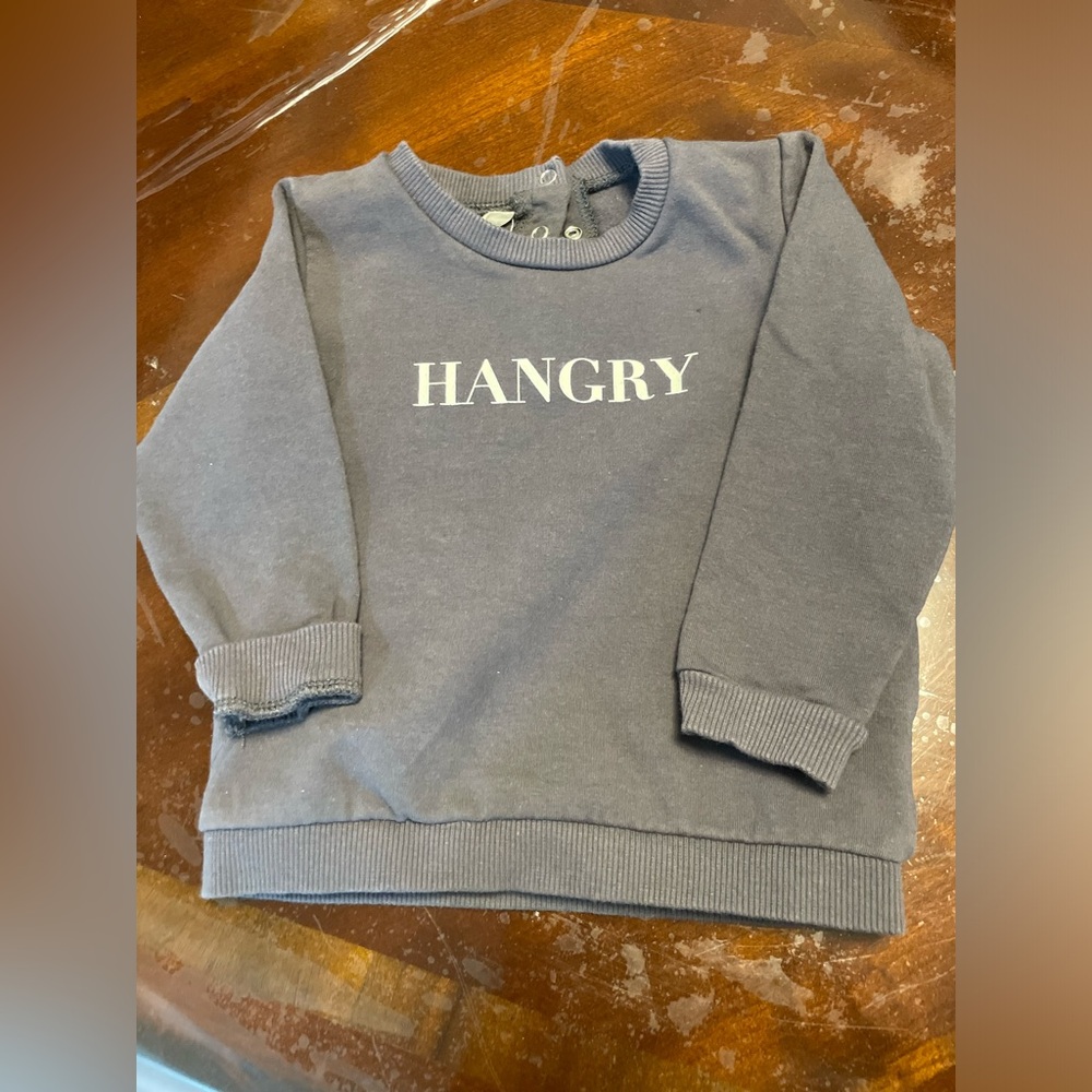 Hangry sweater baby boy